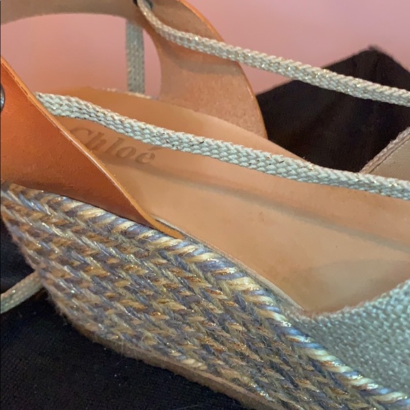 CHLOE lace up espadrilles - Picture 8 of 8